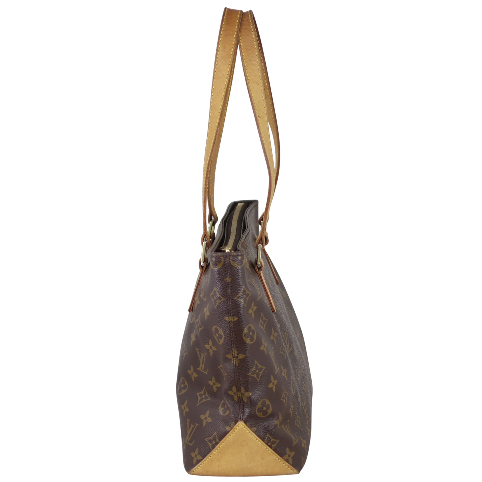 Louis Vuitton Cabas Piano Monogram Side