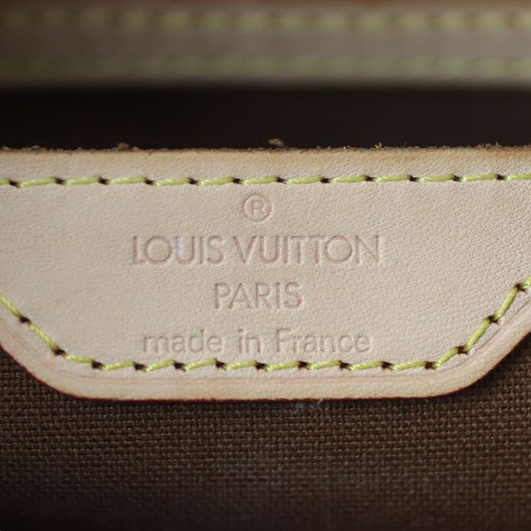 Louis Vuitton Cabas Piano Monogram Stamp