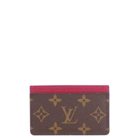 Louis Vuitton Card Holder Monogram Front
