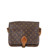 Louis Vuitton Cartouchiere GM Monogram Front