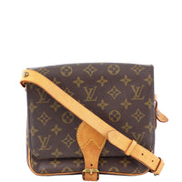 Louis Vuitton Cartouchiere MM Monogram Front