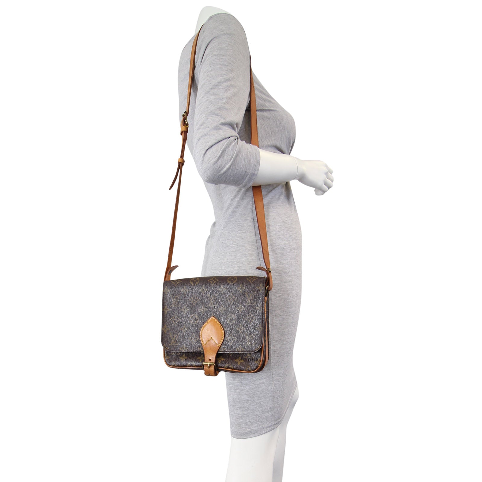Louis Vuitton Cartouchiere MM Monogram Mannequin