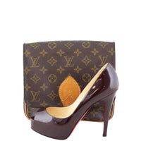 Louis Vuitton Cartouchiere MM Monogram Scale