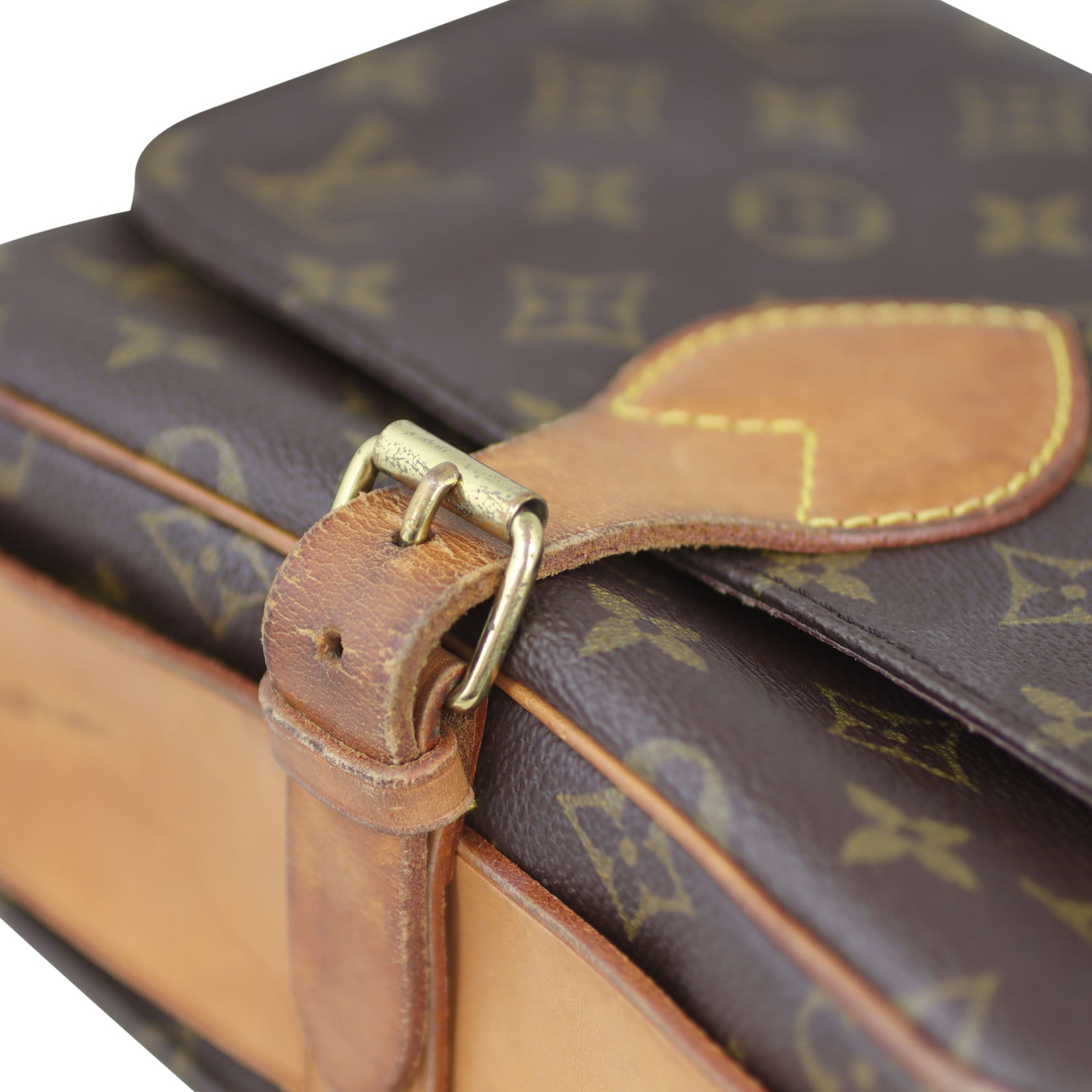 Louis Vuitton Cartouchiere MM Monogram Corner