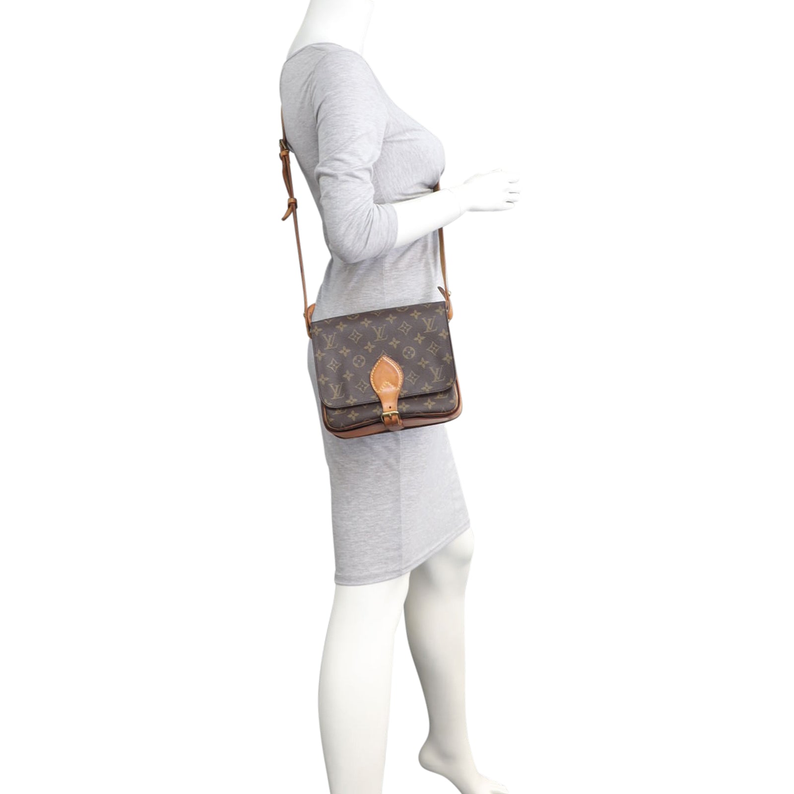 Louis Vuitton Cartouchiere MM Monogram Mannequin