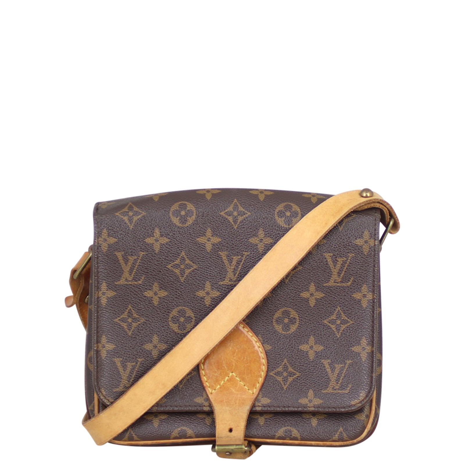 Louis Vuitton Cartouchiere MM Monogram Front