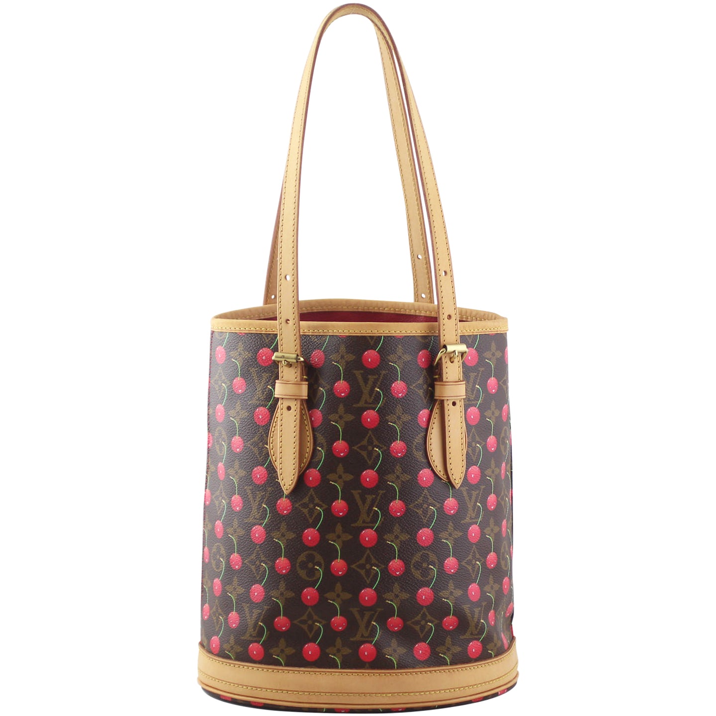Louis Vuitton Bucket Bag Monogram Cerises Front