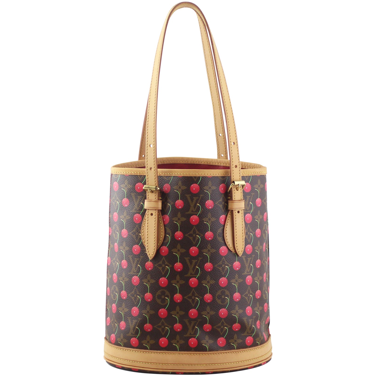 Louis Vuitton Bucket Bag Monogram Cerises Front