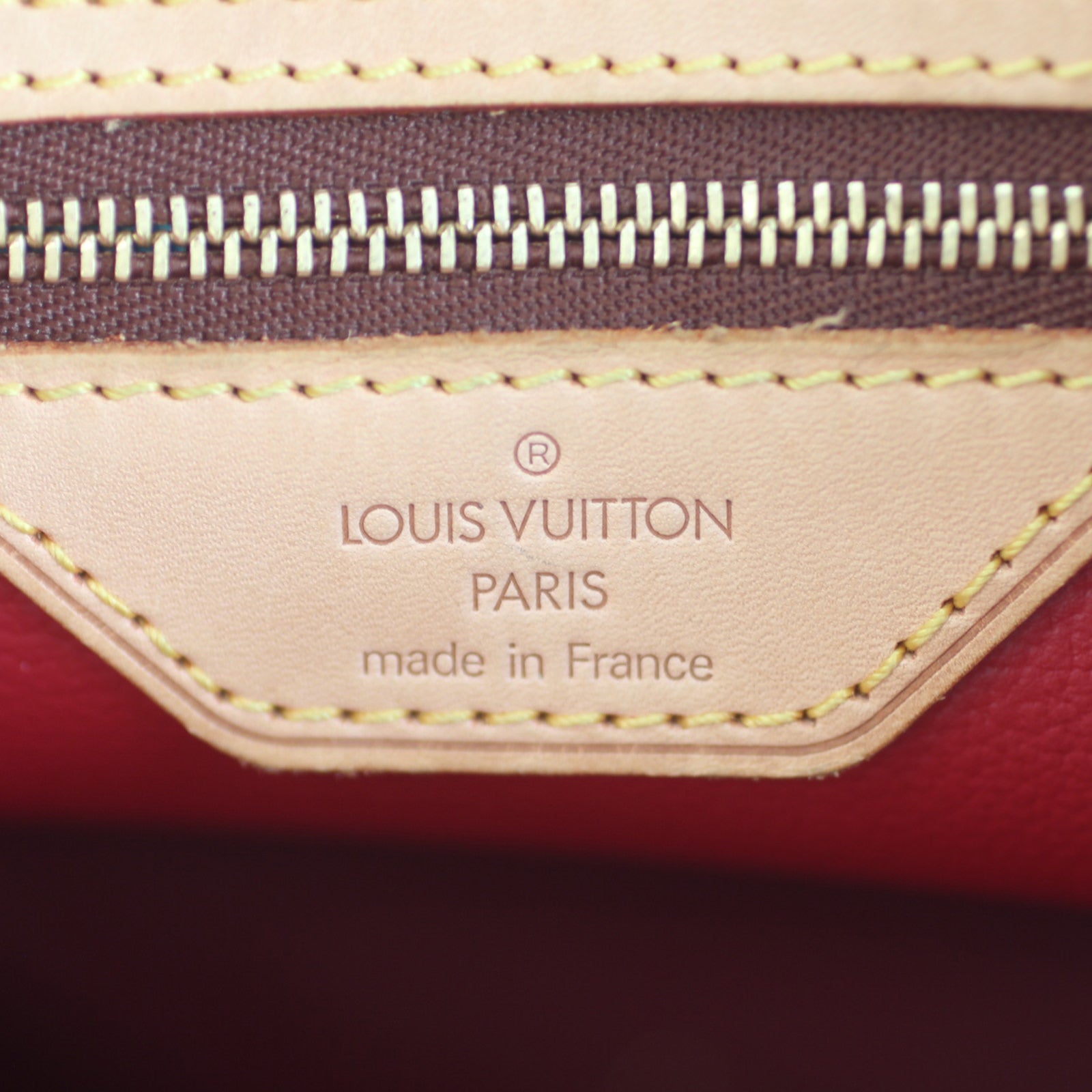 Louis Vuitton Bucket Bag Monogram Cerises Stamp