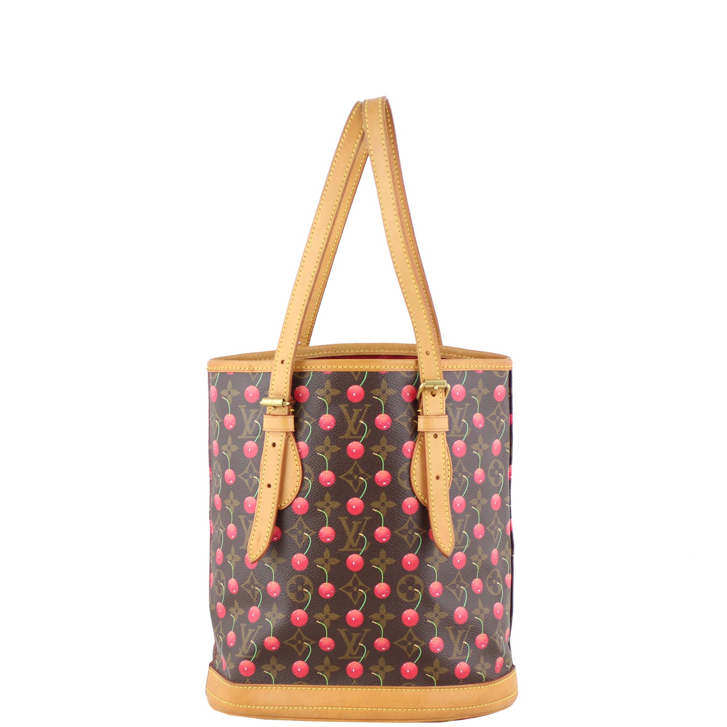 Louis Vuitton Cerises Petit Bucket Bag Front