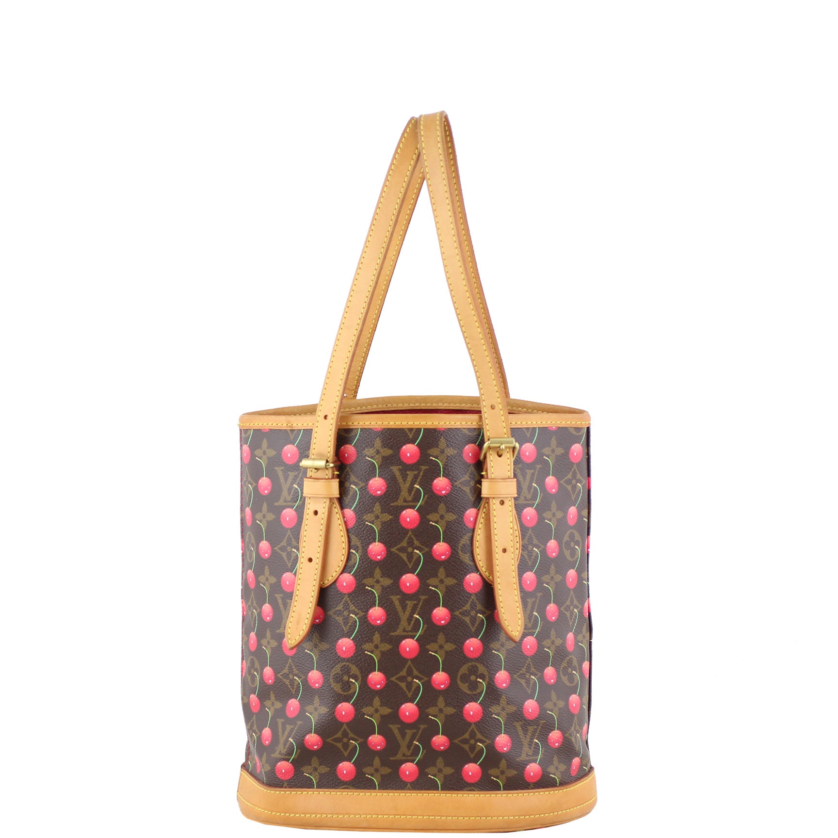 Louis Vuitton Cerises Petit Bucket Bag Front