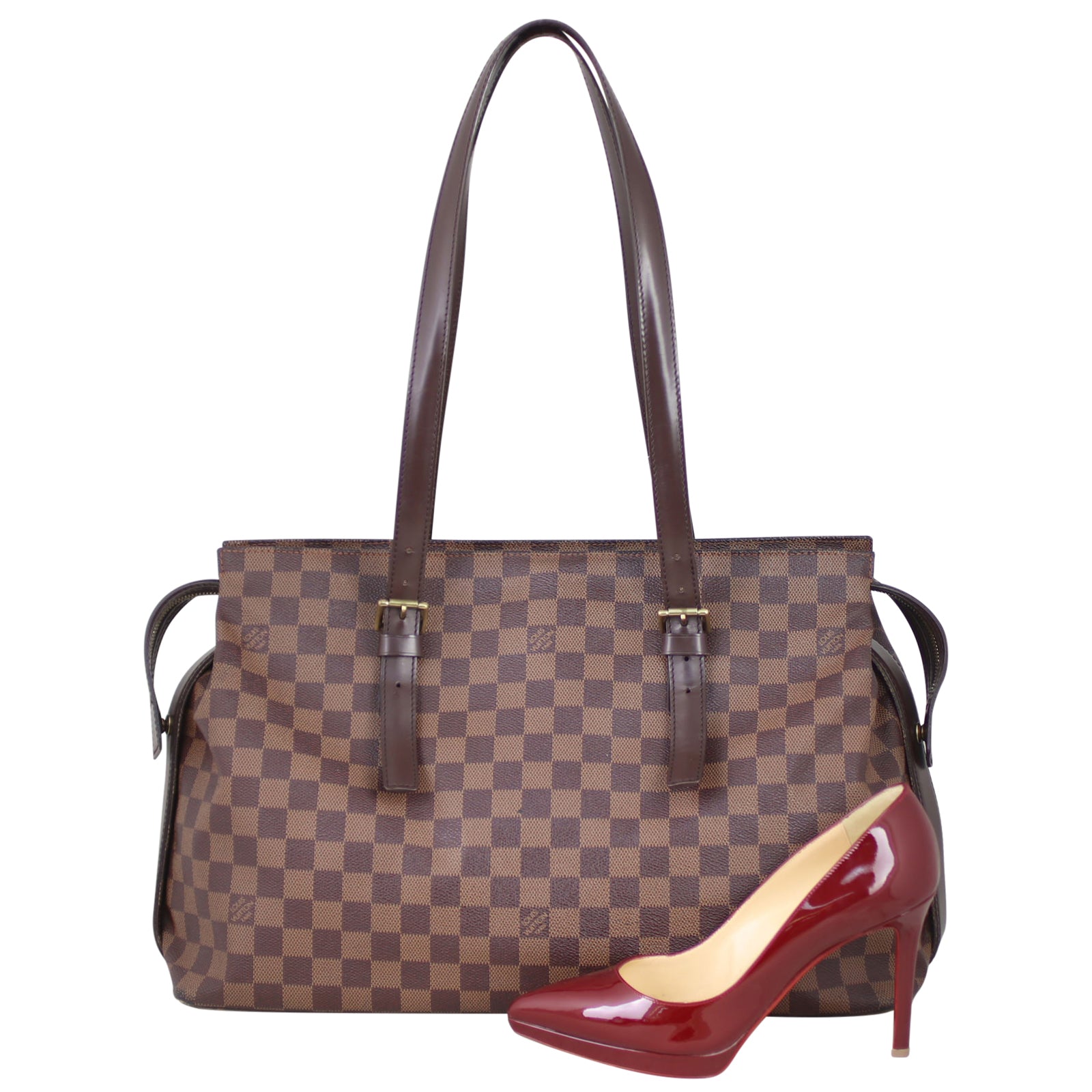 Louis Vuitton Chelsea Damier Ebene Shoe