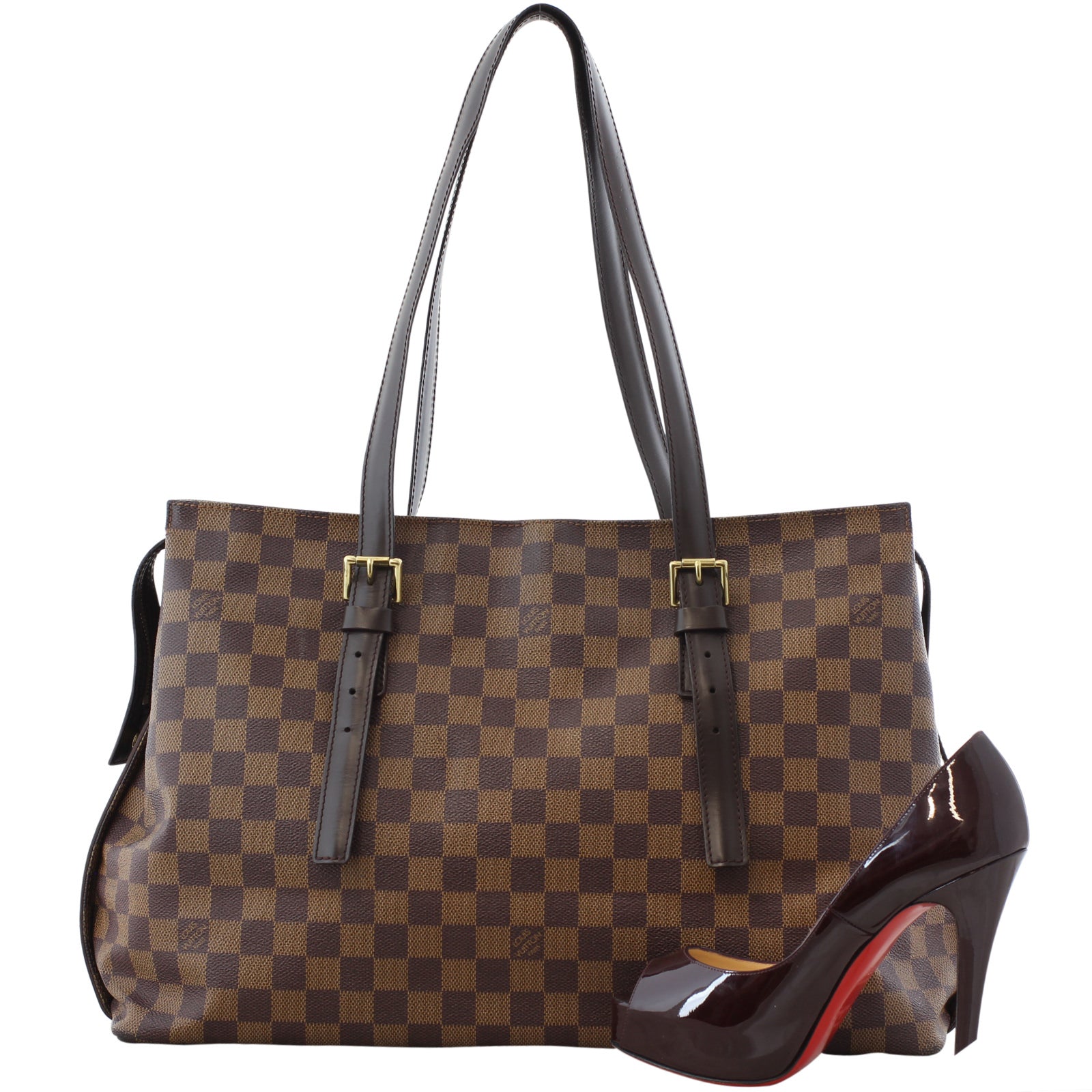 Louis Vuitton Chelsea Damier Ebene Scale