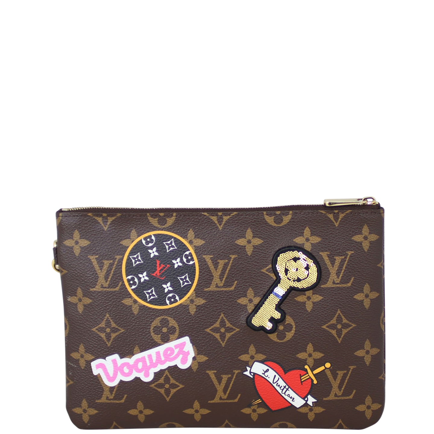 Louis Vuitton City Pouch Patches Back