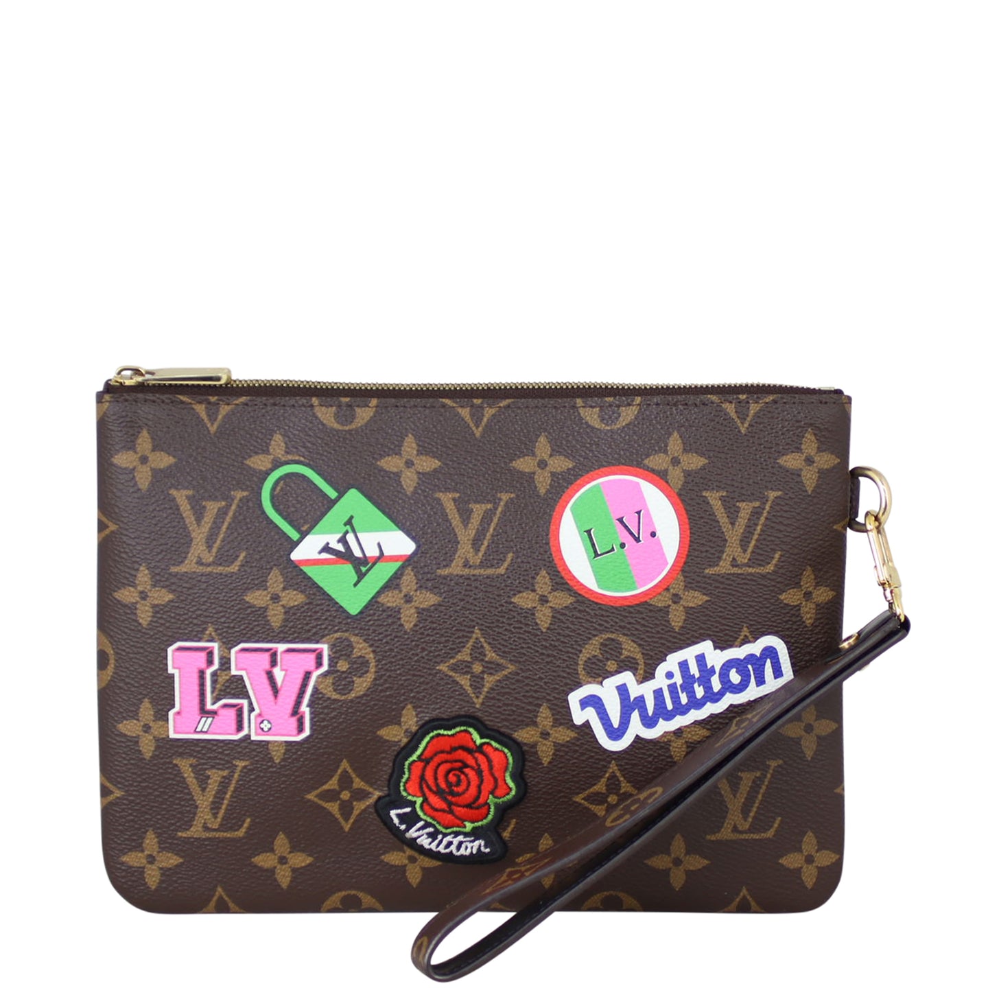 Louis Vuitton City Pouch Patches Front