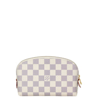 Louis Vuitton Cosmetic Pouch Damier Azur Back