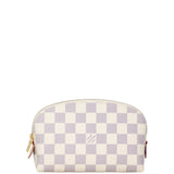 Louis Vuitton Cosmetic Pouch Damier Azur Front