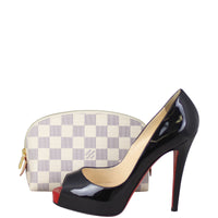 Louis Vuitton Cosmetic Pouch Damier Azur Scale