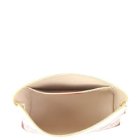 Louis Vuitton Cosmetic Pouch Damier Azur Interior