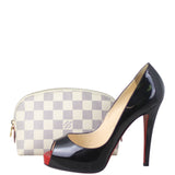 Louis Vuitton Cosmetic Pouch Damier Azur Scale