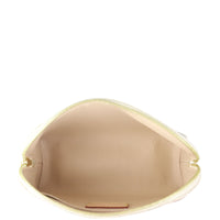 Louis Vuitton Cosmetic Pouch Damier Azur Interior