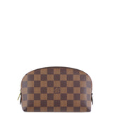 Louis Vuitton Cosmetic Pouch Damier Ebene Front