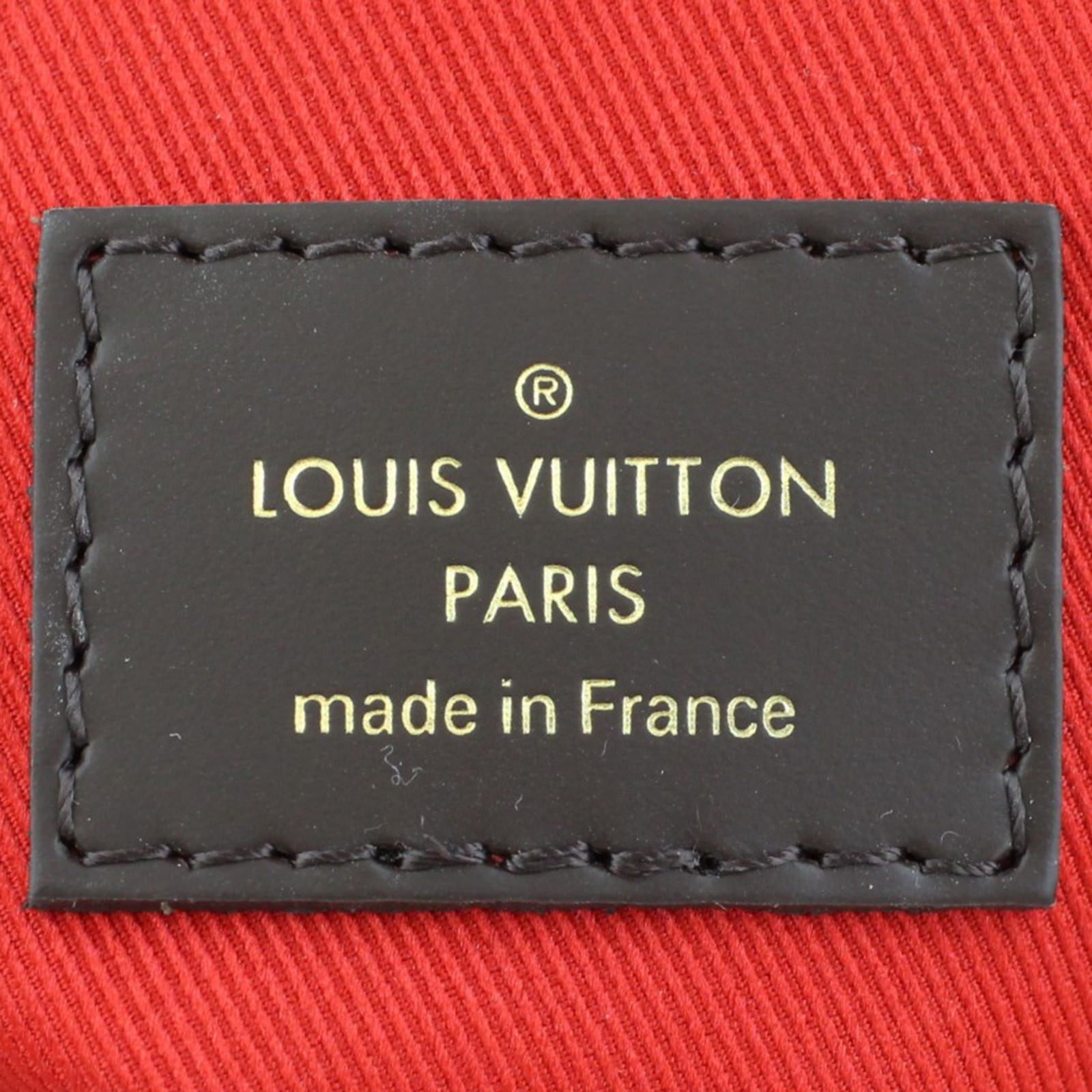 Louis Vuitton Croisette Damier Ebene Stamp