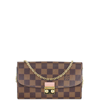 Louis Vuitton Croisette Wallet on Chain Front