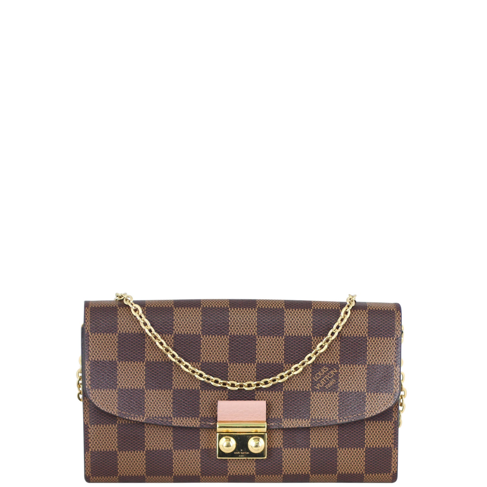 Louis Vuitton Croisette Wallet on Chain Front