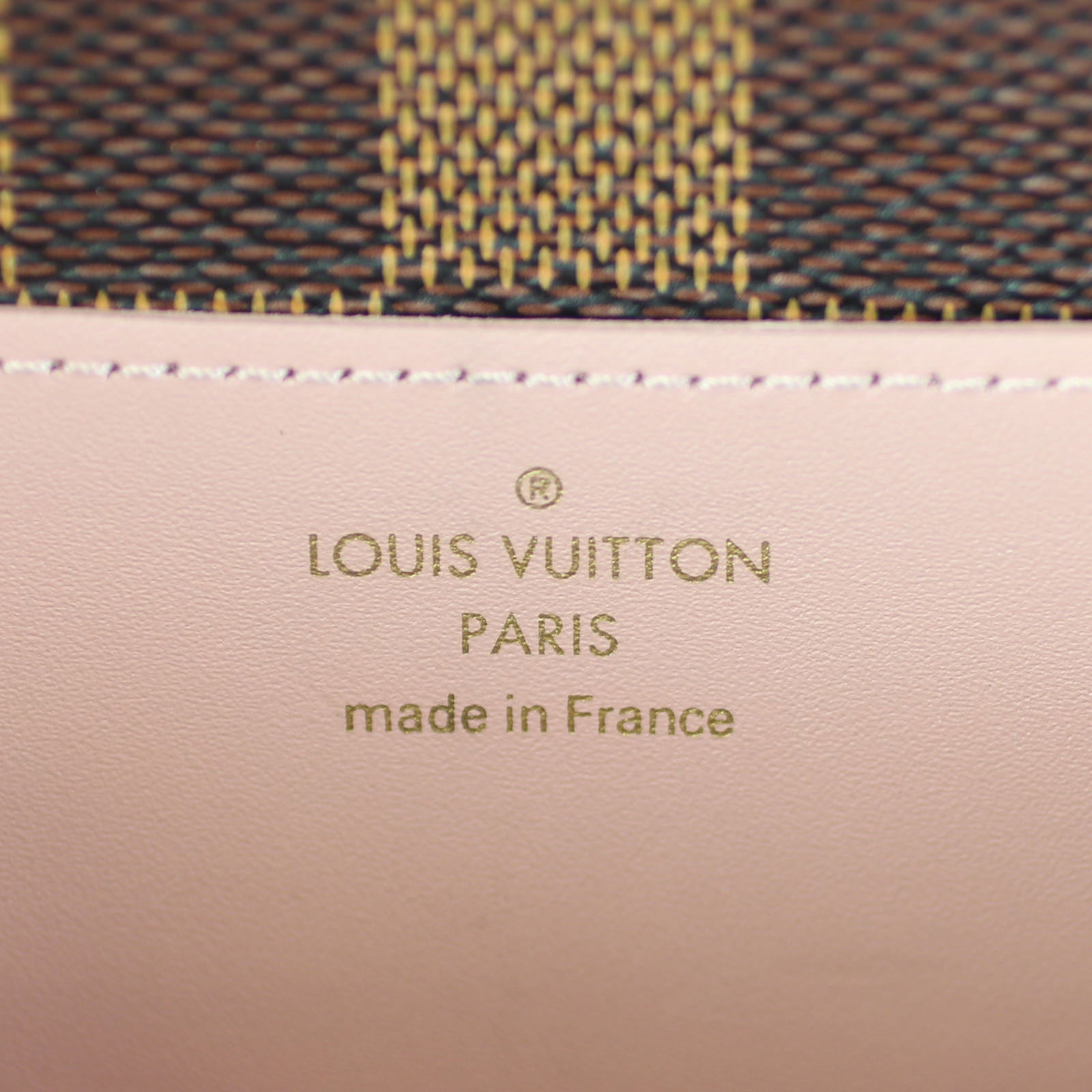 Louis Vuitton Croisette Wallet on Chain Stamp