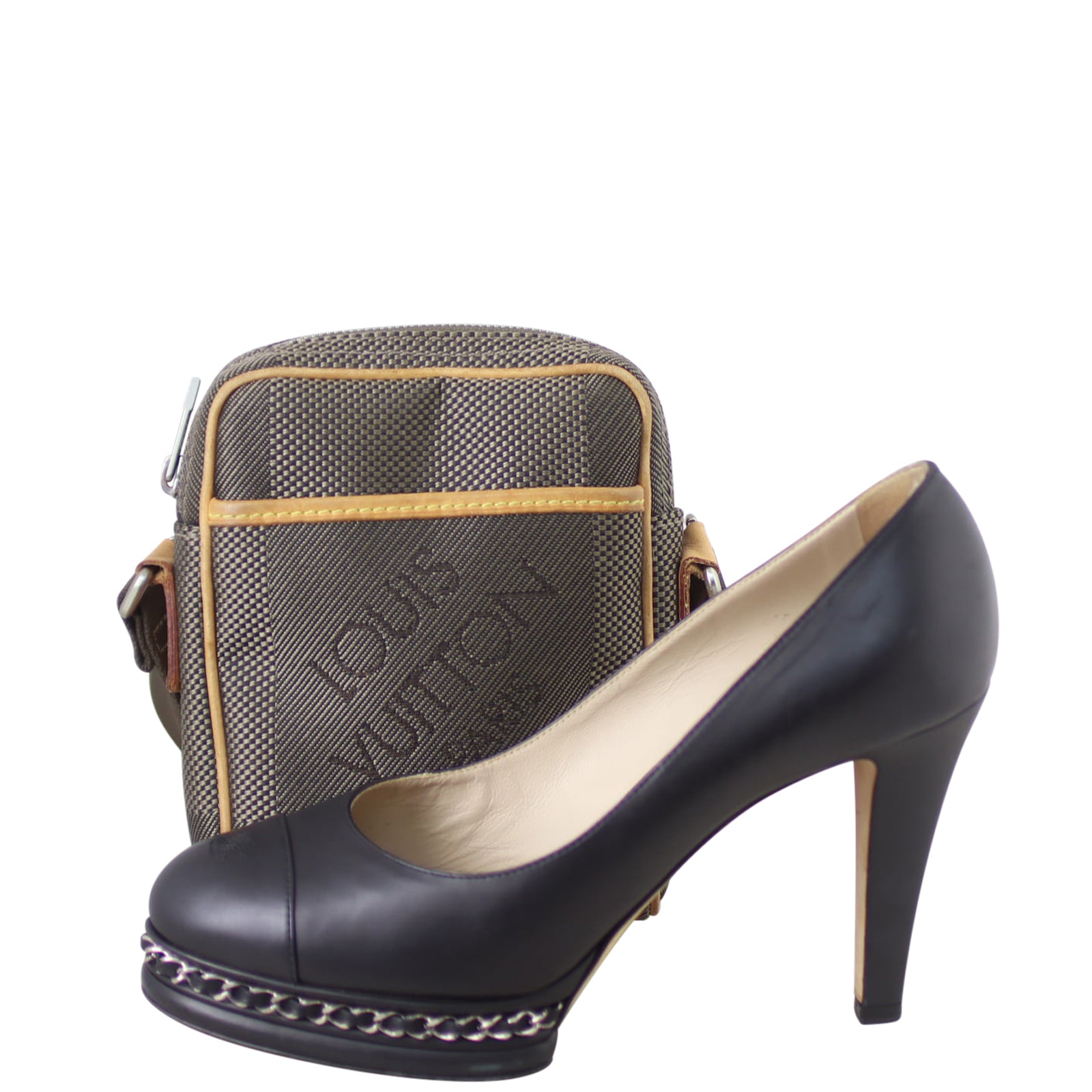 Louis Vuitton Damier Geant Citadin Mini Messenger Shoe