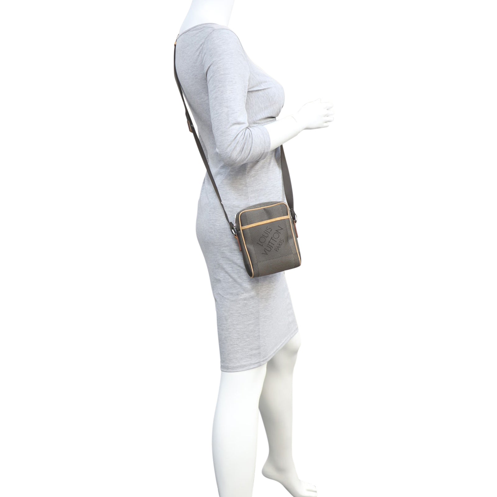 Louis Vuitton Damier Geant Citadin Mini Messenger Mannequin