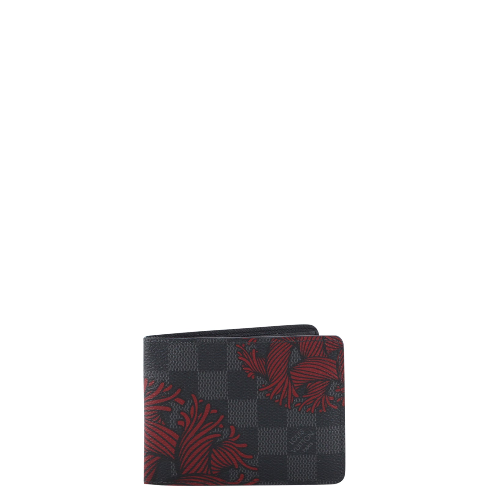 Louis Vuitton Damier Graphite Slender Wallet Front
