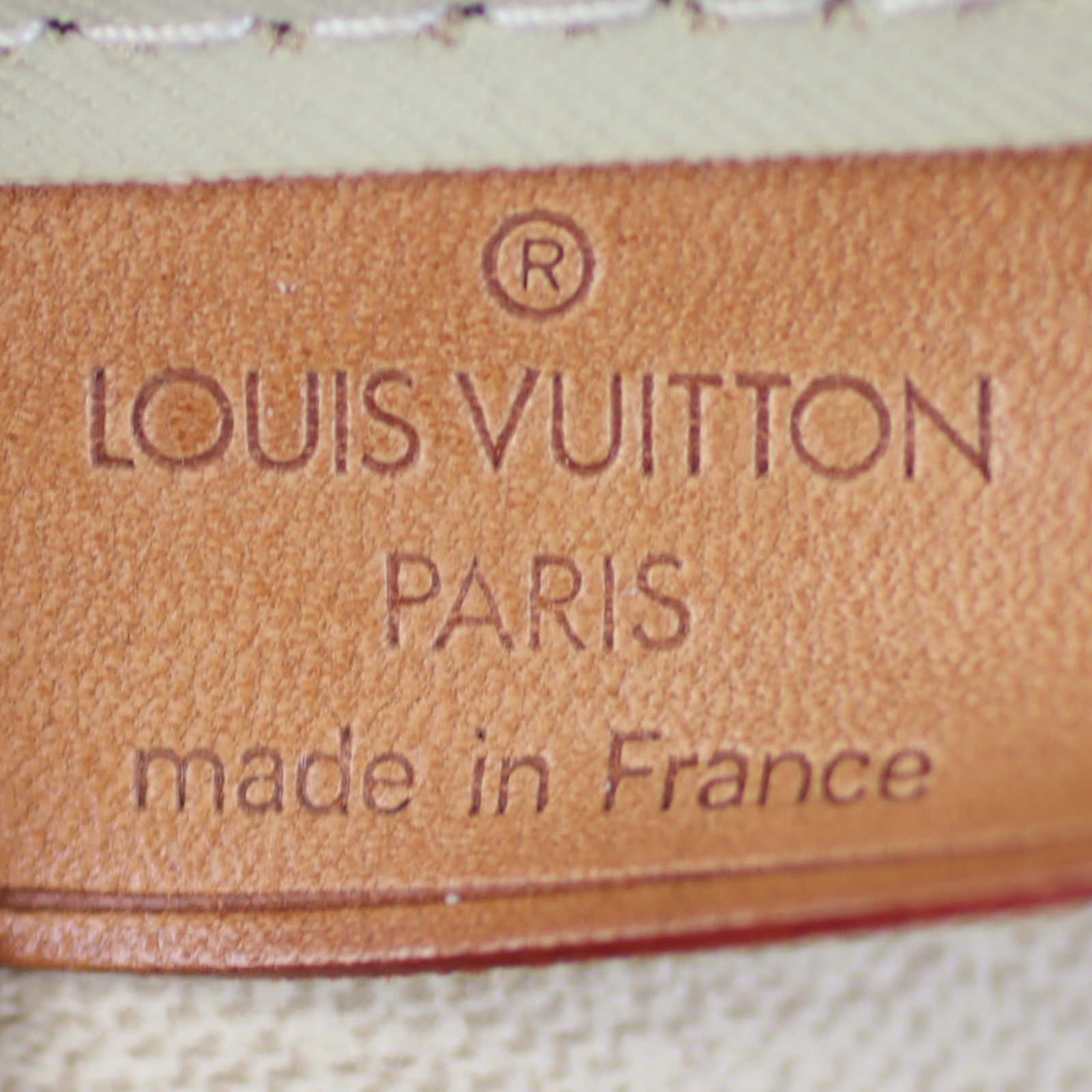 Louis Vuitton Deauville Bag Stamp