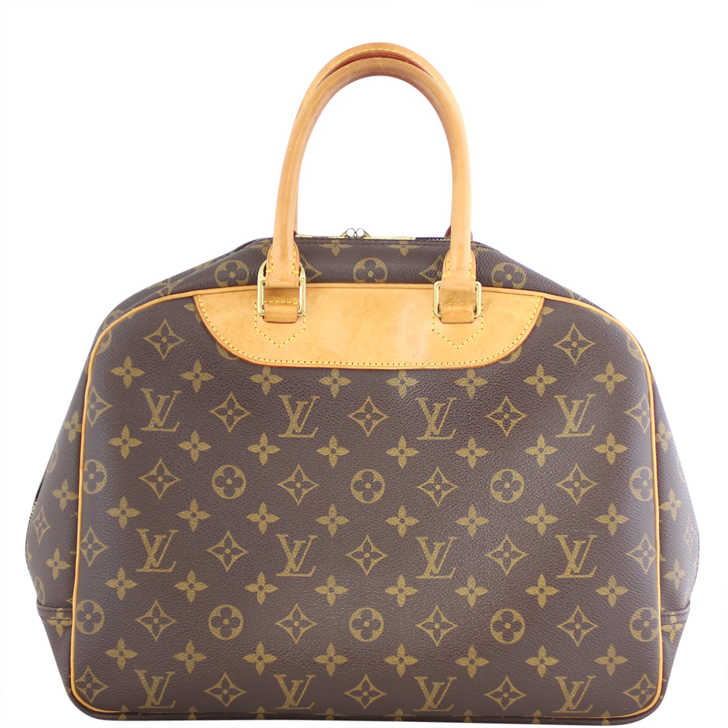 Louis Vuitton Deauville Bowling Vanity Monogram Back