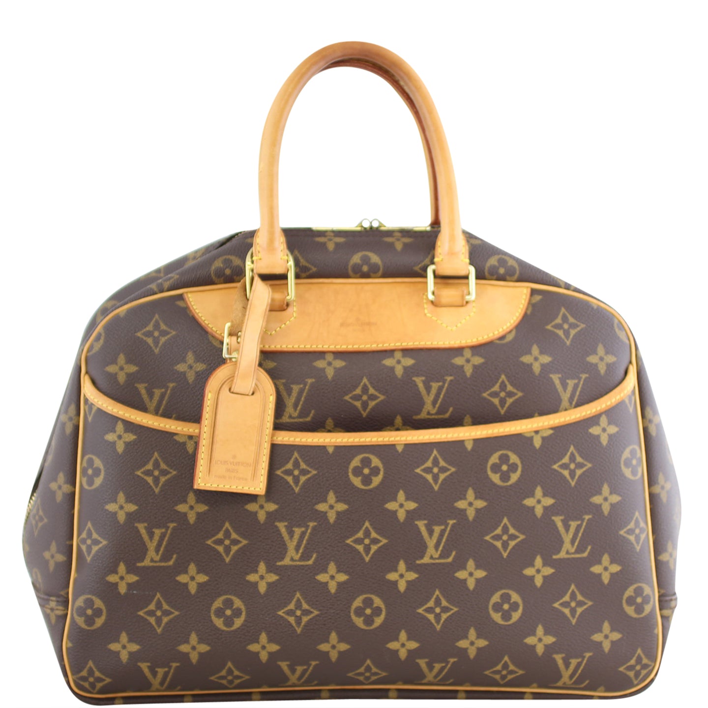 Louis Vuitton Deauville Bowling Vanity Monogram Front