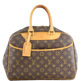 Louis Vuitton Deauville Bowling Vanity Monogram Front