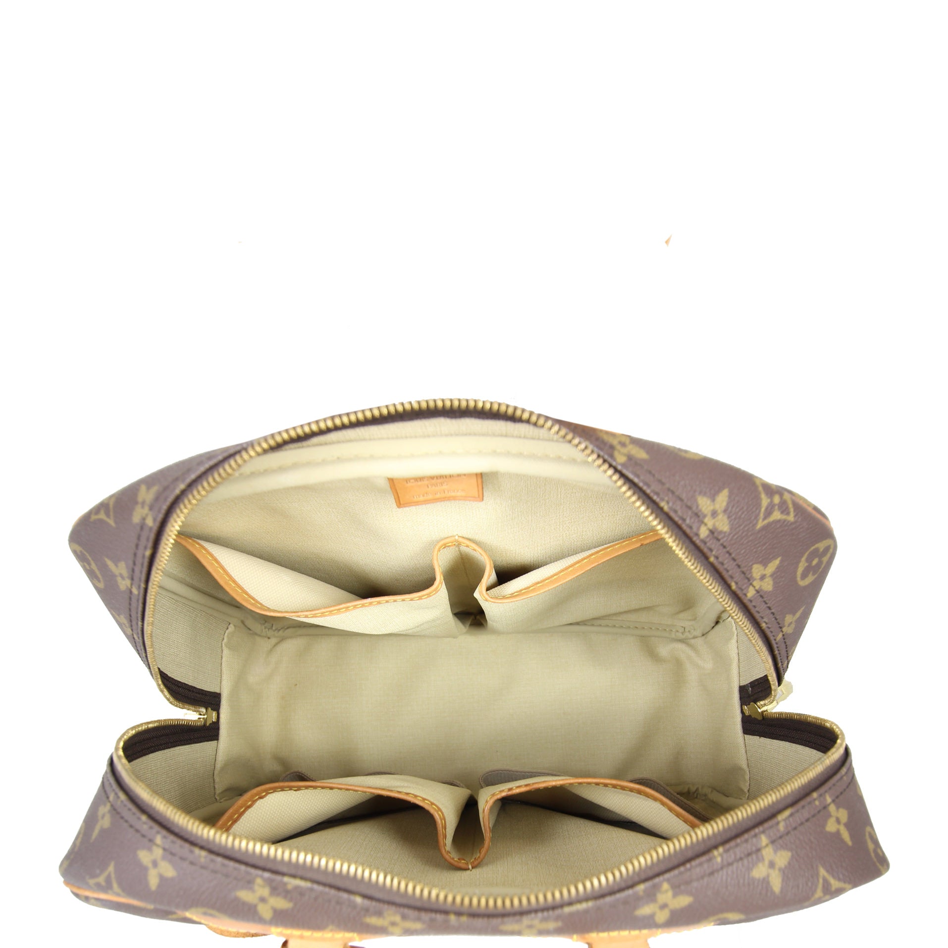 Louis Vuitton Deauville Bowling Vanity Interior