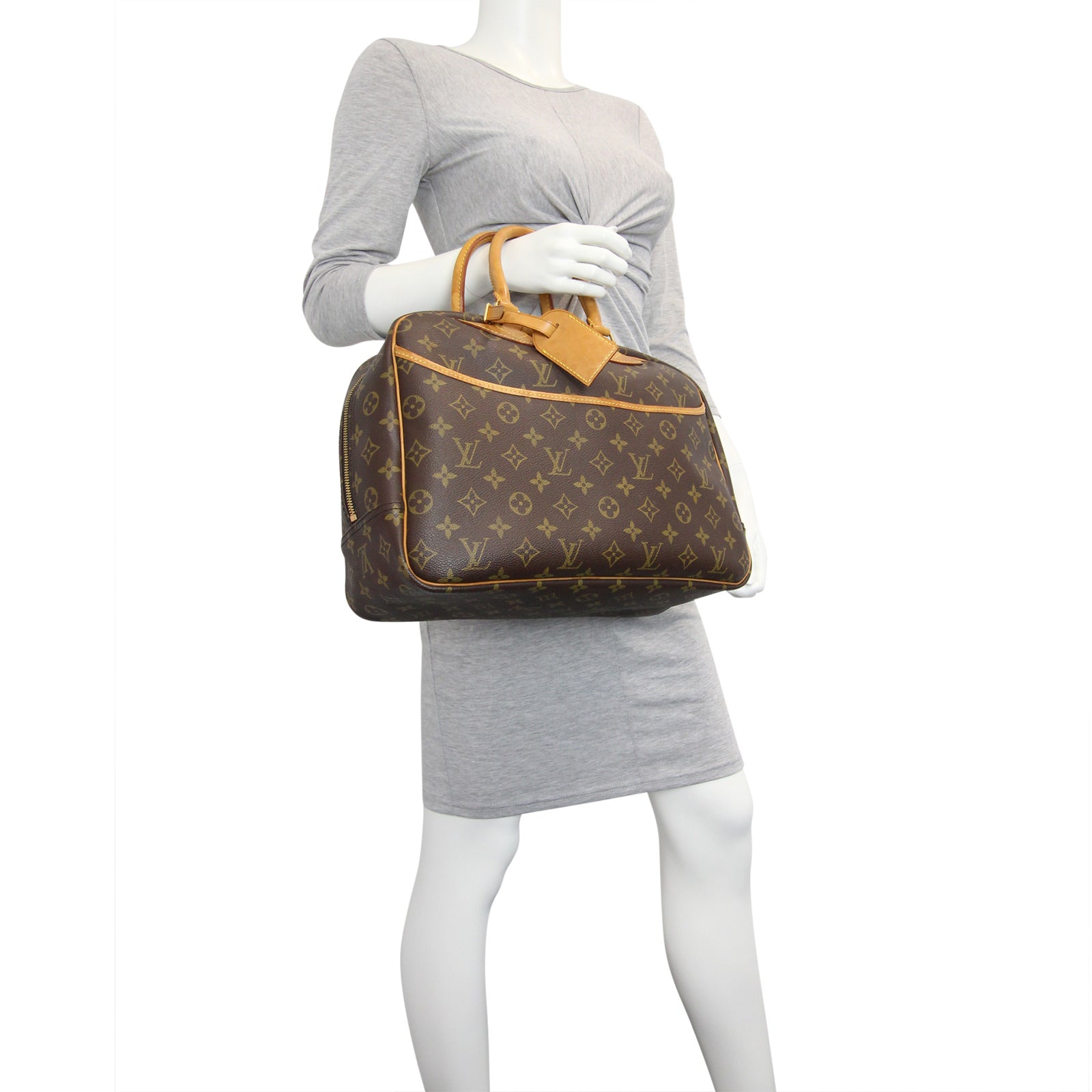 Louis Vuitton Deauville Bowling Vanity Monogram Mannequin