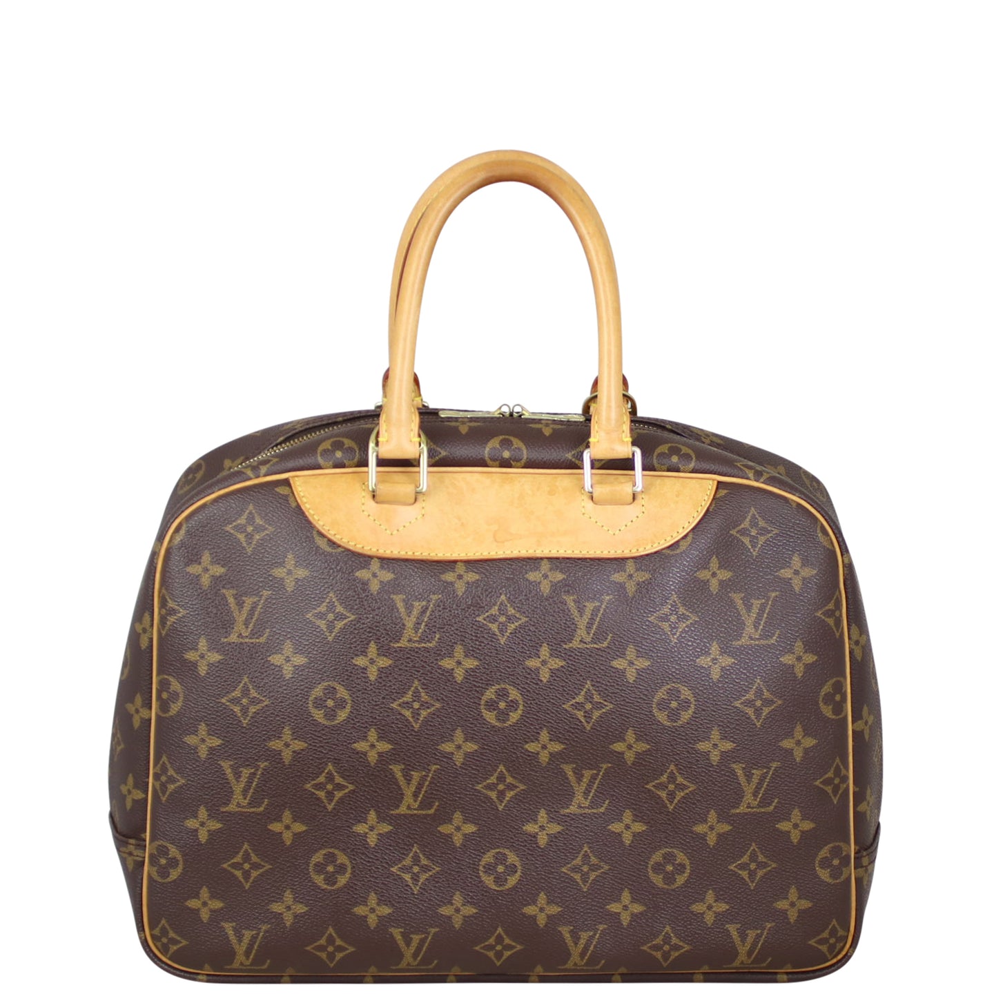 Louis Vuitton Deauville Bowling Vanity Monogram Back