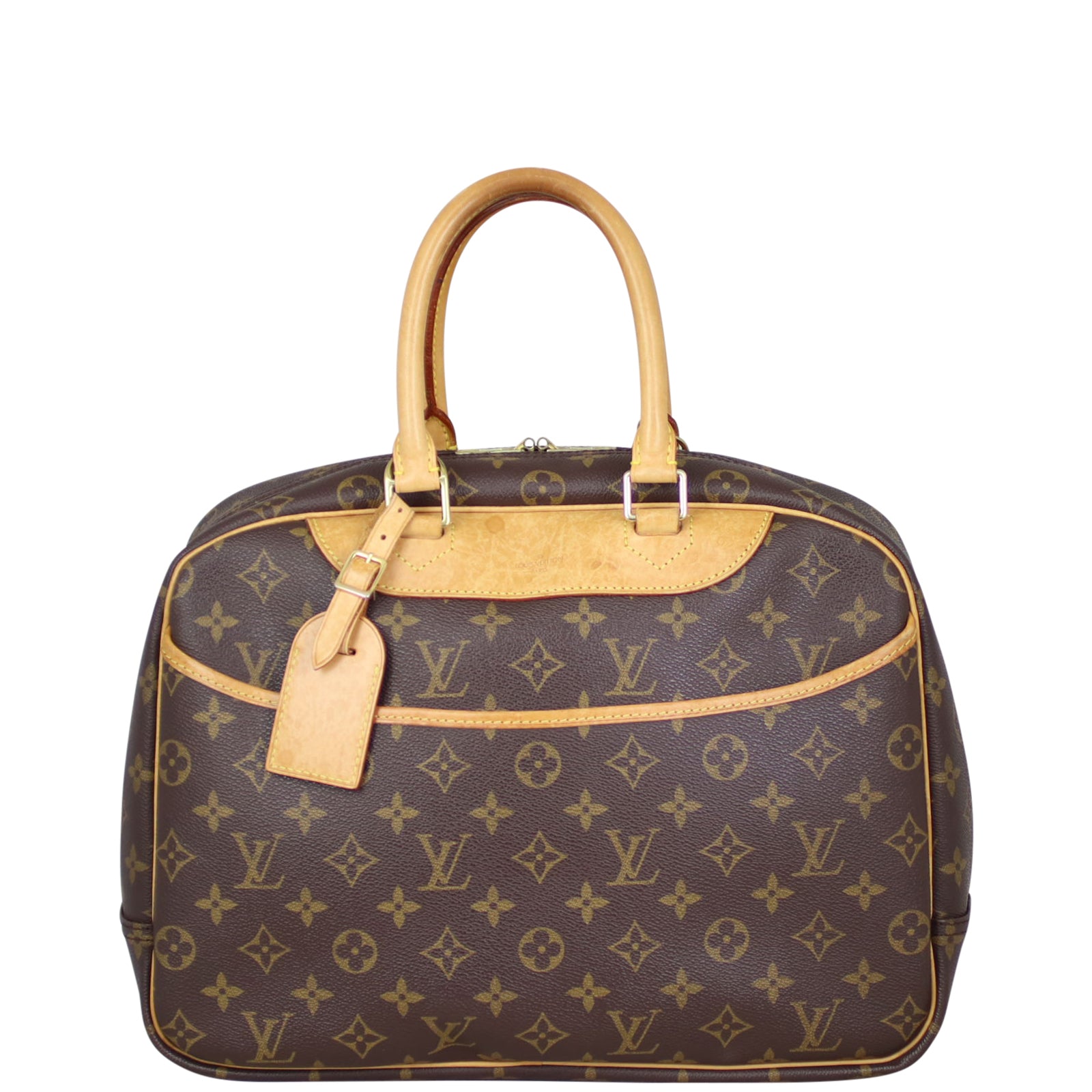 Louis Vuitton Deauville Bowling Vanity Monogram Front