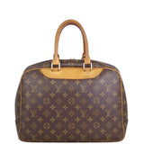 Louis Vuitton Deauville Bowling Vanity Monogram Back