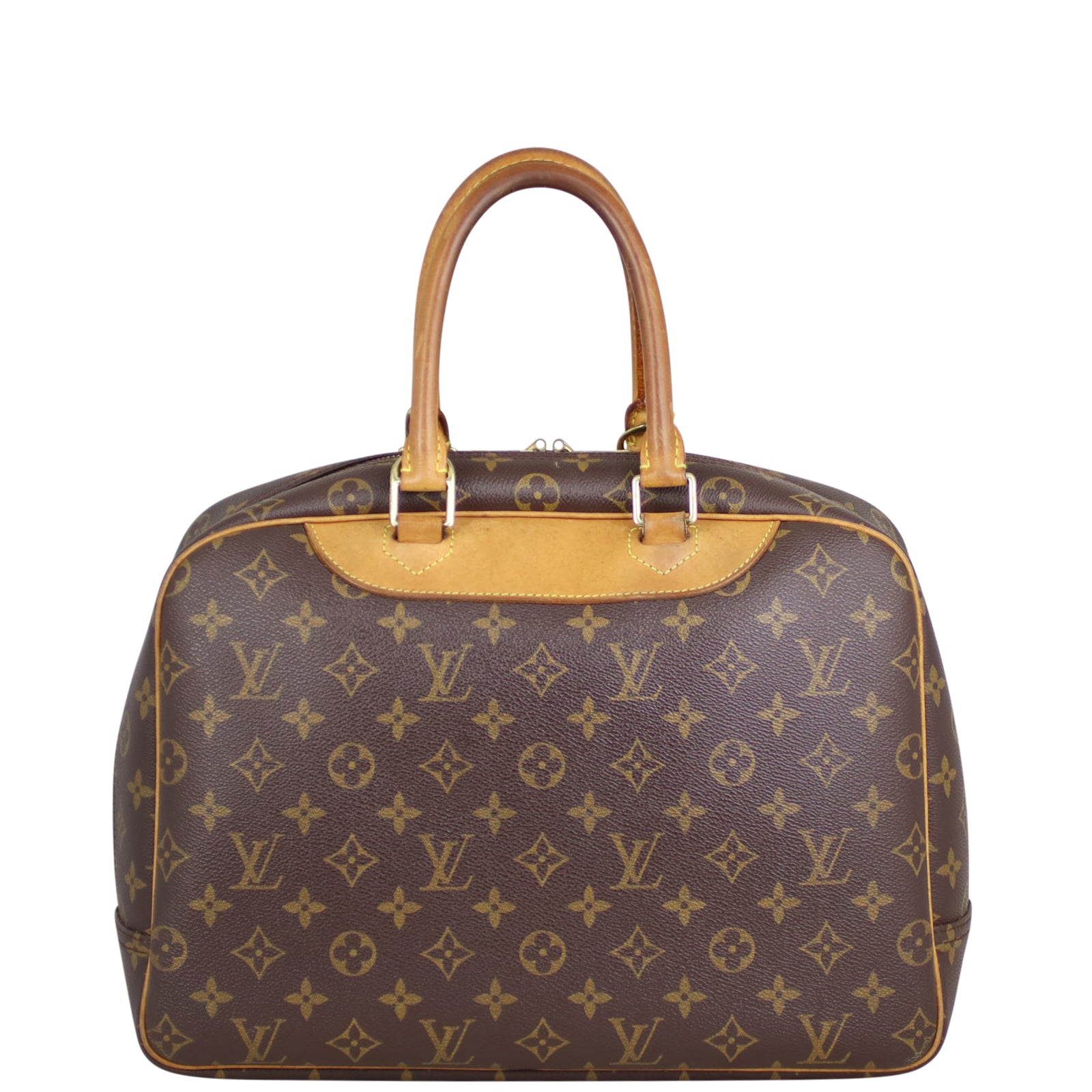 Louis Vuitton Deauville Bowling Vanity Monogram Back