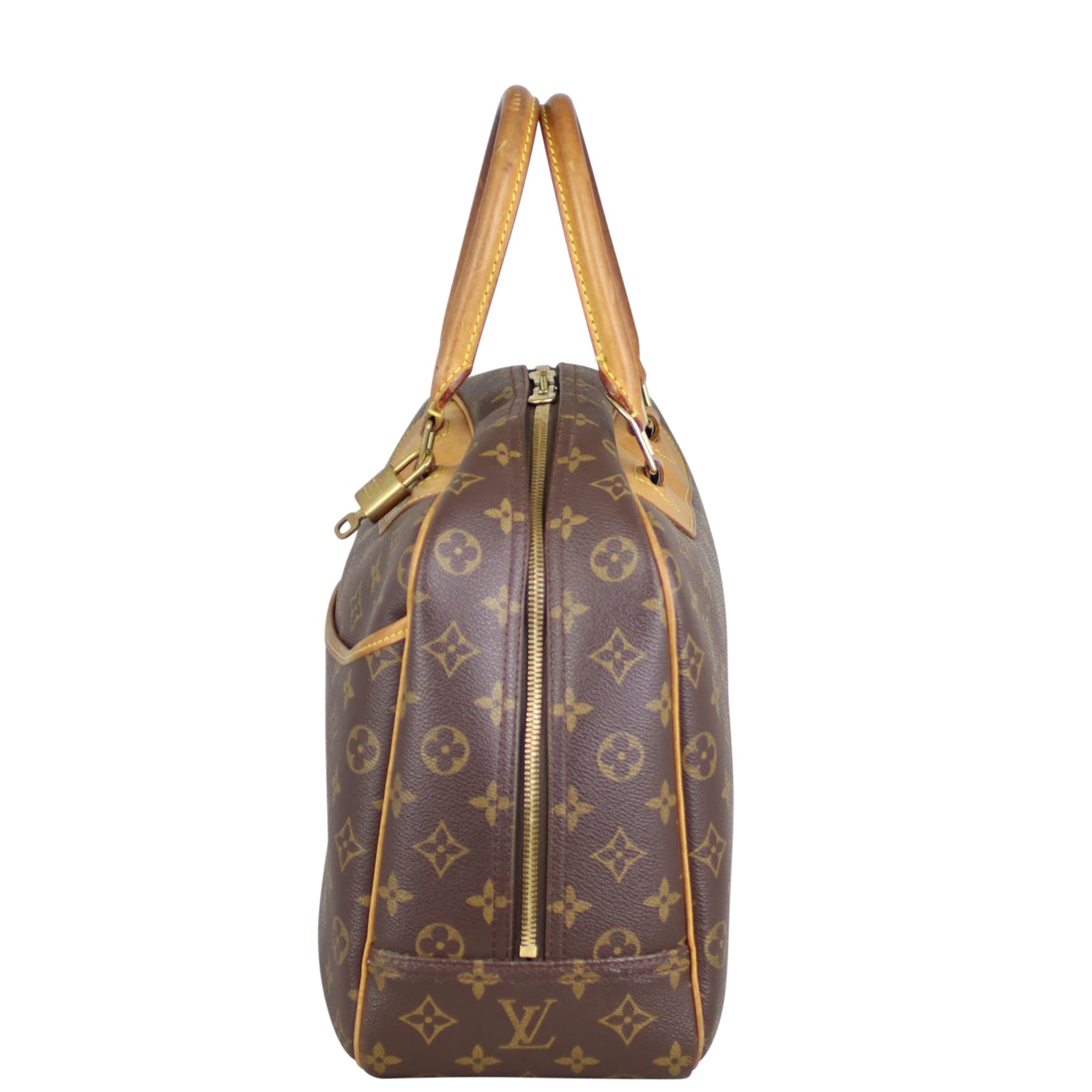 Louis Vuitton Deauville Bowling Vanity Monogram Side