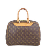 Louis Vuitton Deauville Bowling Vanity Monogram Back