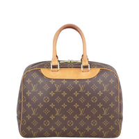 Louis Vuitton Deauville Bowling Vanity Monogram Back