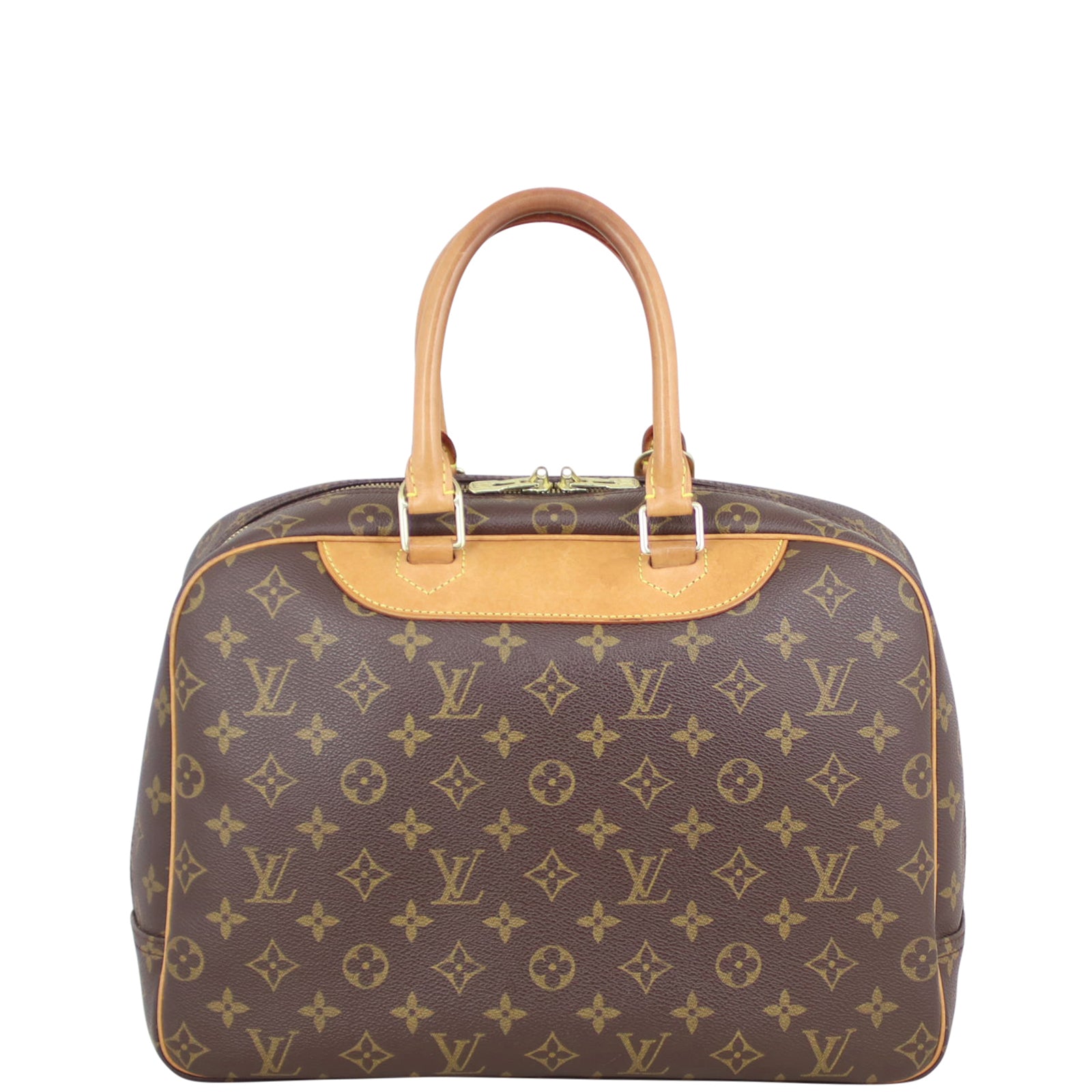 Louis Vuitton Deauville Bowling Vanity Monogram Back