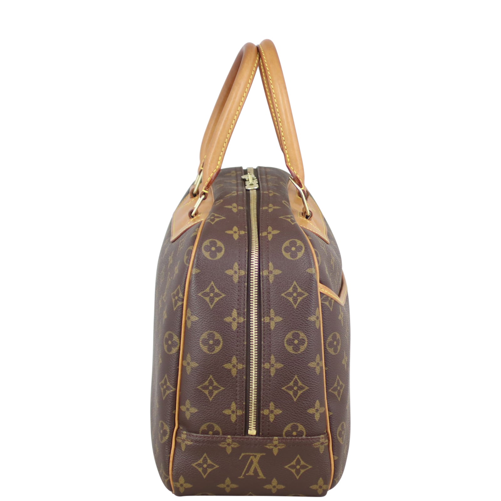 Louis Vuitton Deauville Bowling Vanity Monogram Side