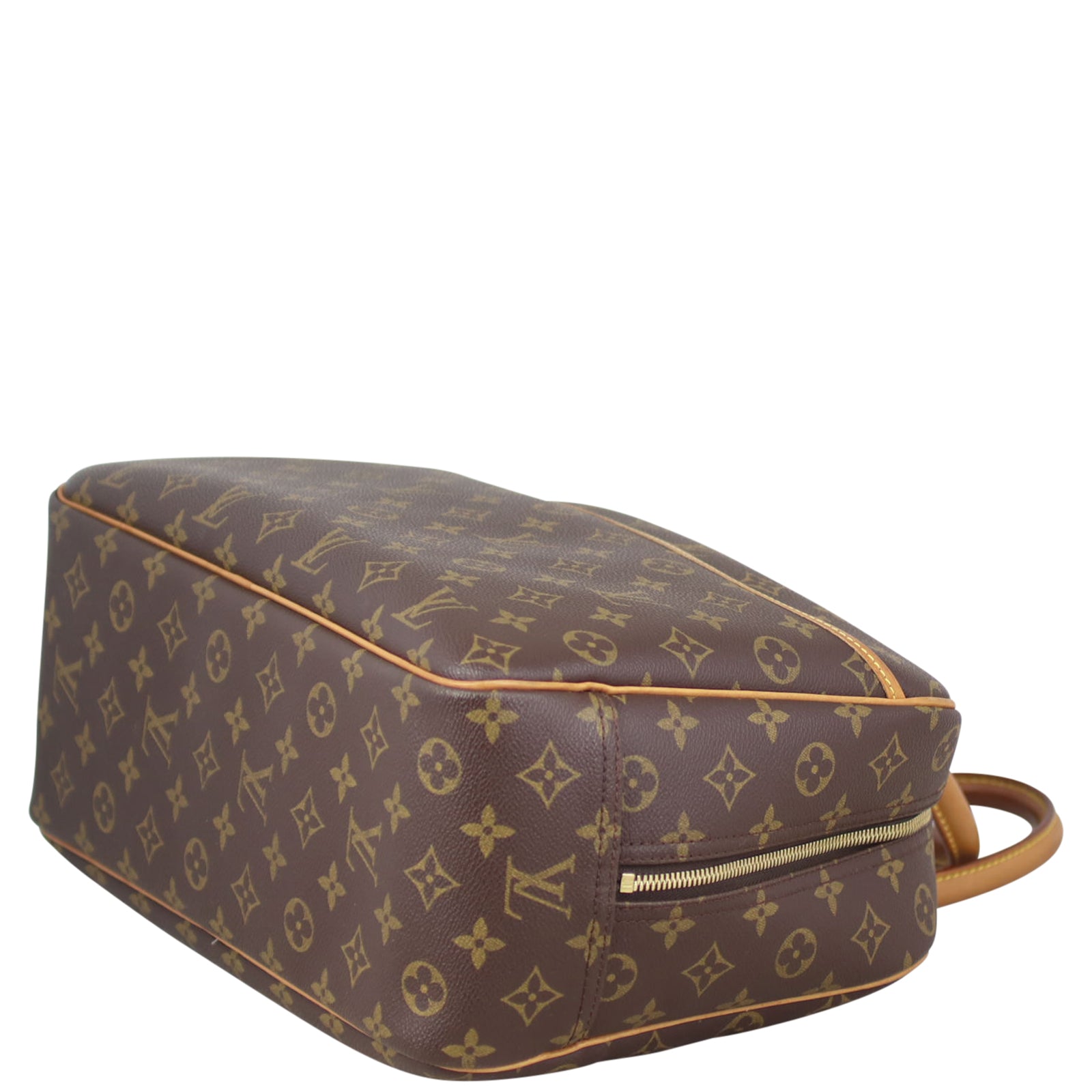 Louis Vuitton Deauville Bowling Vanity Monogram Corner
