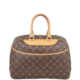 Louis Vuitton Deauville Bowling Vanity Monogram Front
